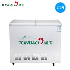 通宝/TONGBAO，BCD-177/207/237/272双温卧式冷柜 顶开门商用冷冻冷藏柜 鲜肉茶叶饮料啤酒冷冻冷藏柜 BCD-272