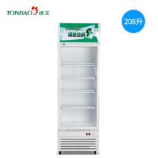 TONGBAO/通宝 LG4-208/238/268/308/350 立式单门超市士多店饮料展示柜 饮料啤酒蔬菜鲜肉玻璃门冷柜 冰柜 图片 价格